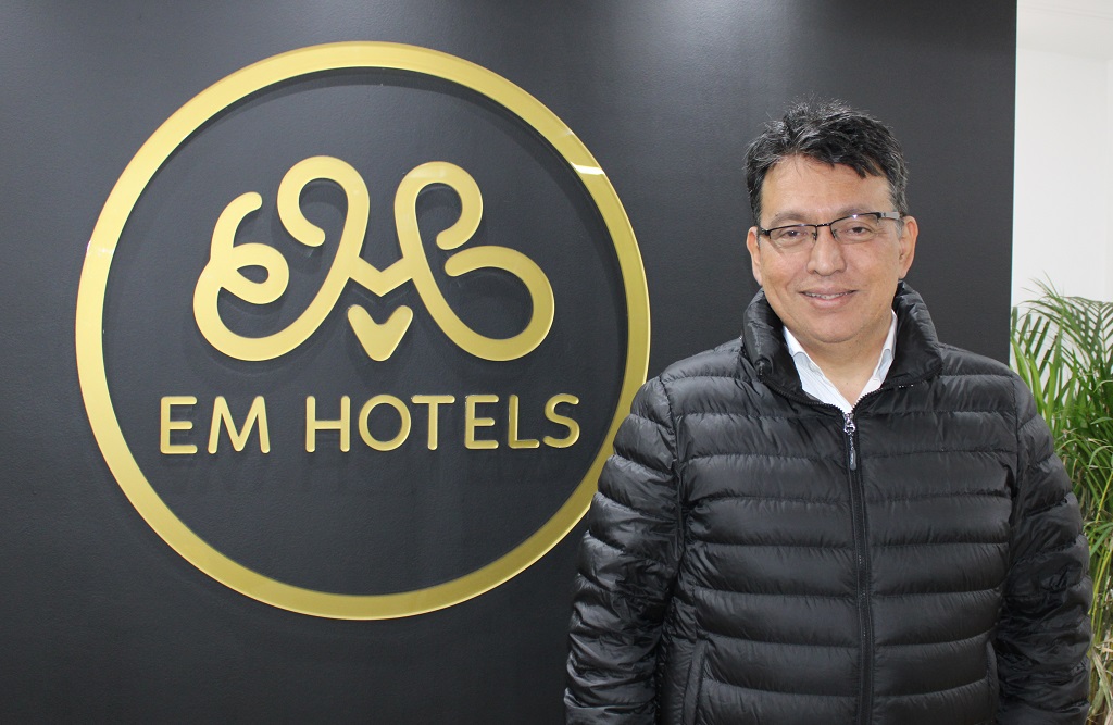 Carlos Monroy, gerente de EM Hotels