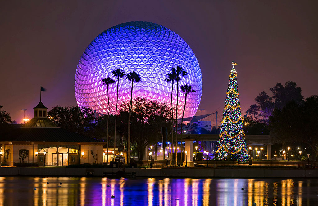 Navidad en Epcot de Walt Disney World Resort 