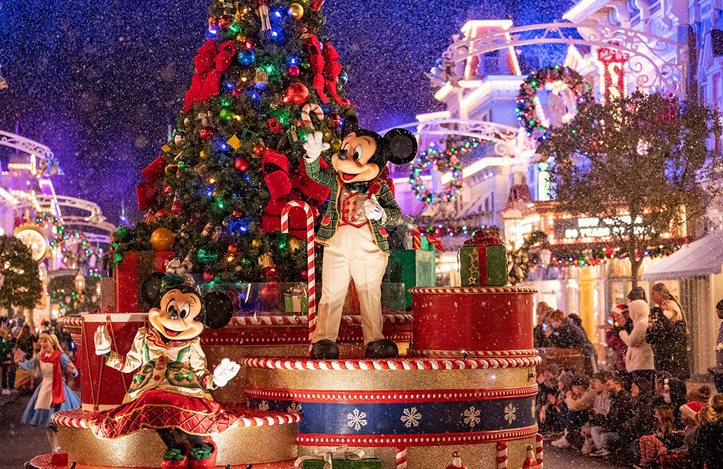 Navidad en Magic Kingdom de Walt Disney World Resort 