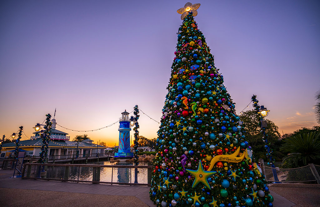 Christmas Celebrartion, el evento de Navidad de SeaWorld Orlando, ya volvió a los parques