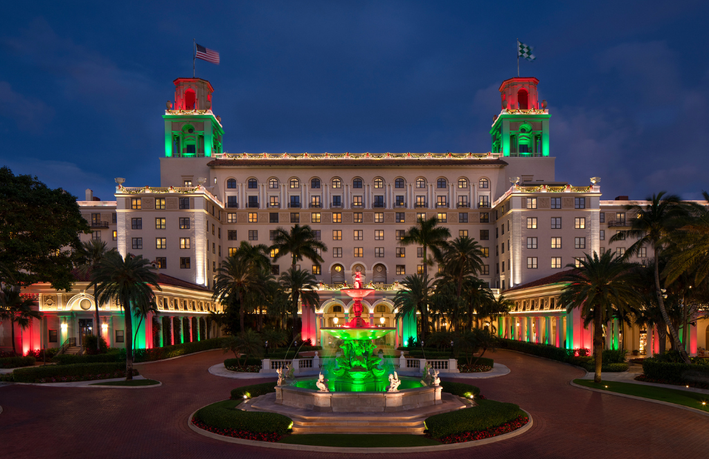 el hotel The Breakers Palm Beach ofrece talleres de temática navideña