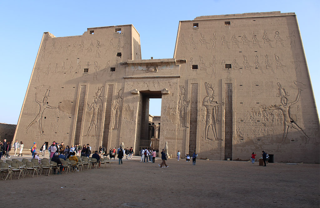 Templo del dios Horus, Edfu, Egipto
