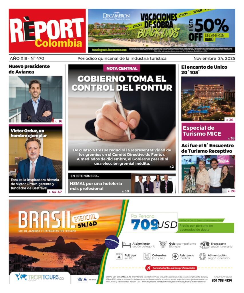 Report Colombia 470 Turismo Noticias