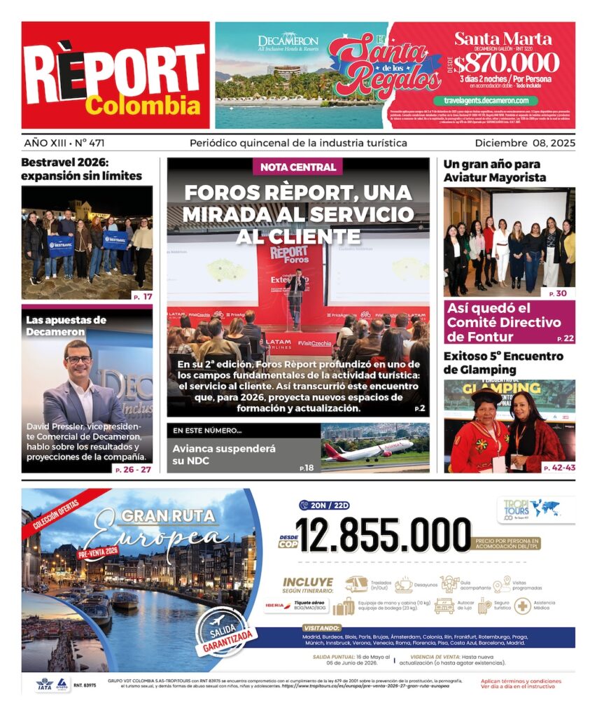 Report Colombia 471 Turismo Noticias
