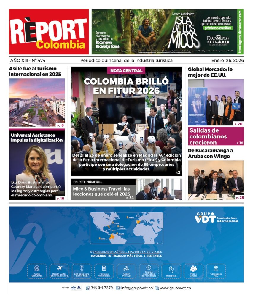 Report Colombia 474 NOticias Turismo