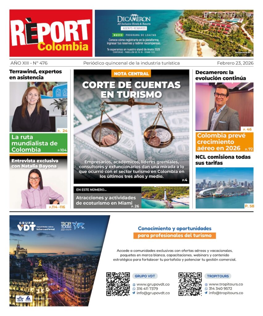 Report Colombia 476 Turismo Noticias