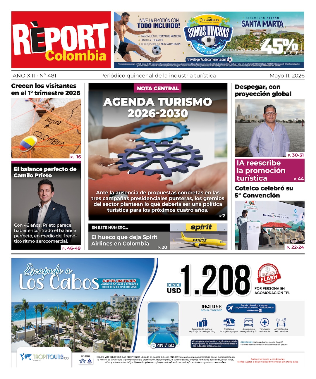 Report Colombia 481 Turismo Noticias de Turismo Peiodico de Turismo