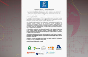 CTUR condena atentados