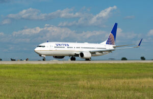 Avión de United Airlines