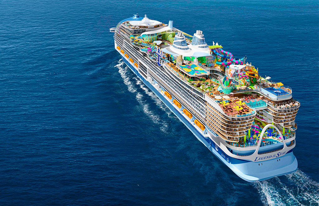 Cruceros que debutarán en 2026: Legend of the Seas