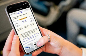 App móvil de United Airlines