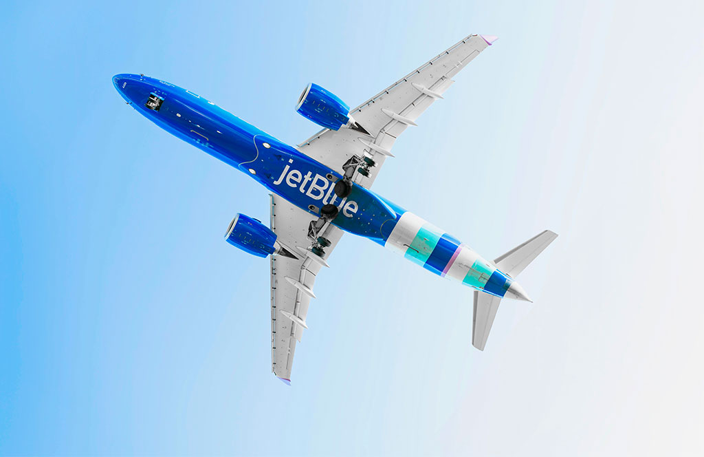 Avión de JetBlue