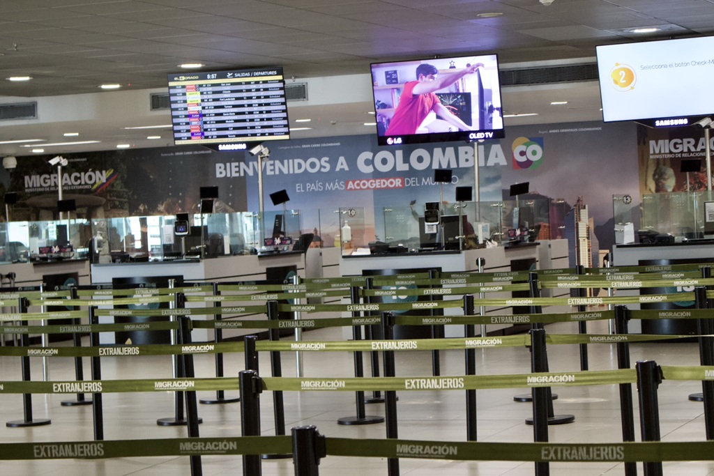 Visitantes no residentes