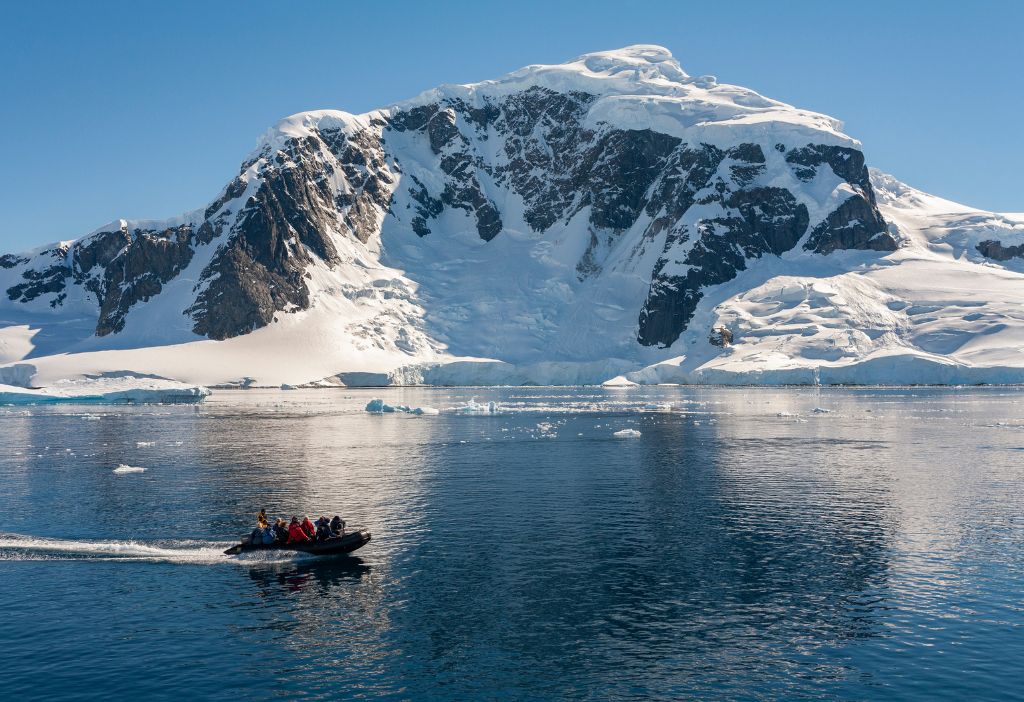 Turismo de lujo Antártica
