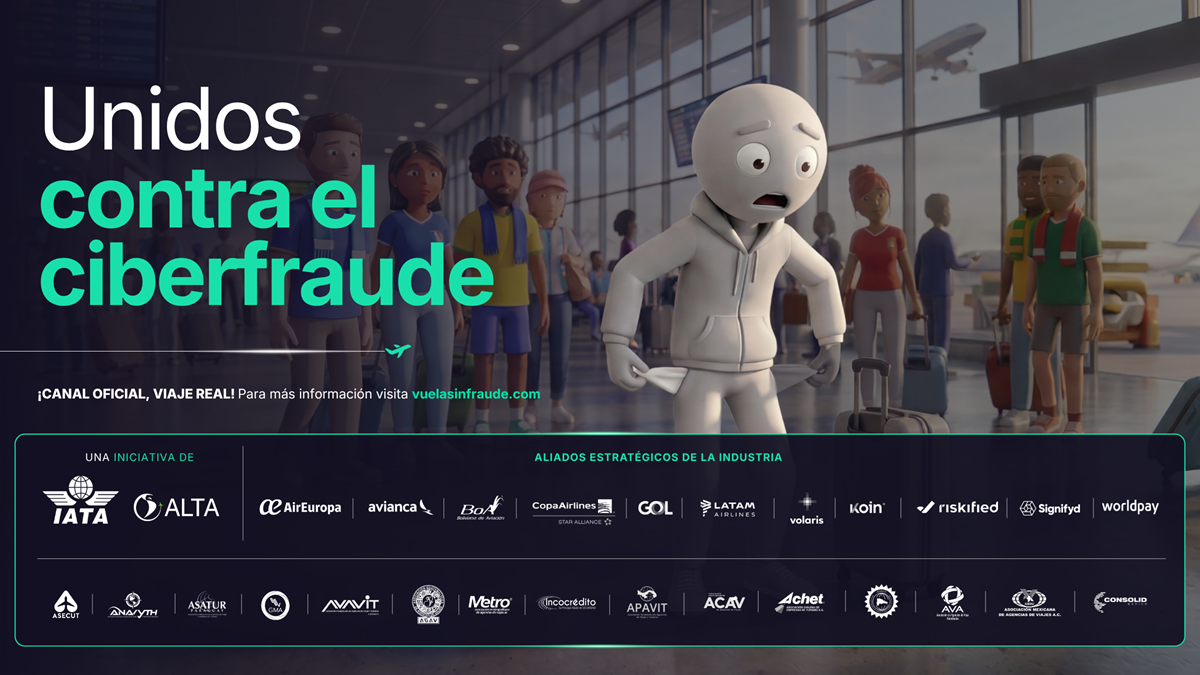 ALTA y IATA lanzan campaña para prevenir ciber fraudes